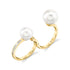 Pearl & Baguette Diamond 2 in 1 Ring