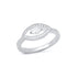 Diamond Evil Eye Ring