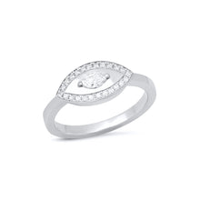 Diamond Evil Eye Ring