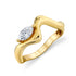 Diamond Marquise Wave Ring