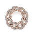 Full Link Jumbo Link Pave Diamond Ring