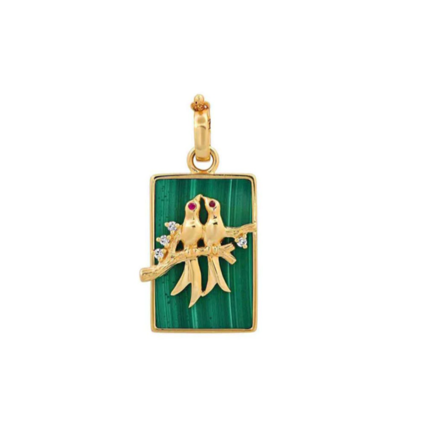 Small Lovebirds Pendant