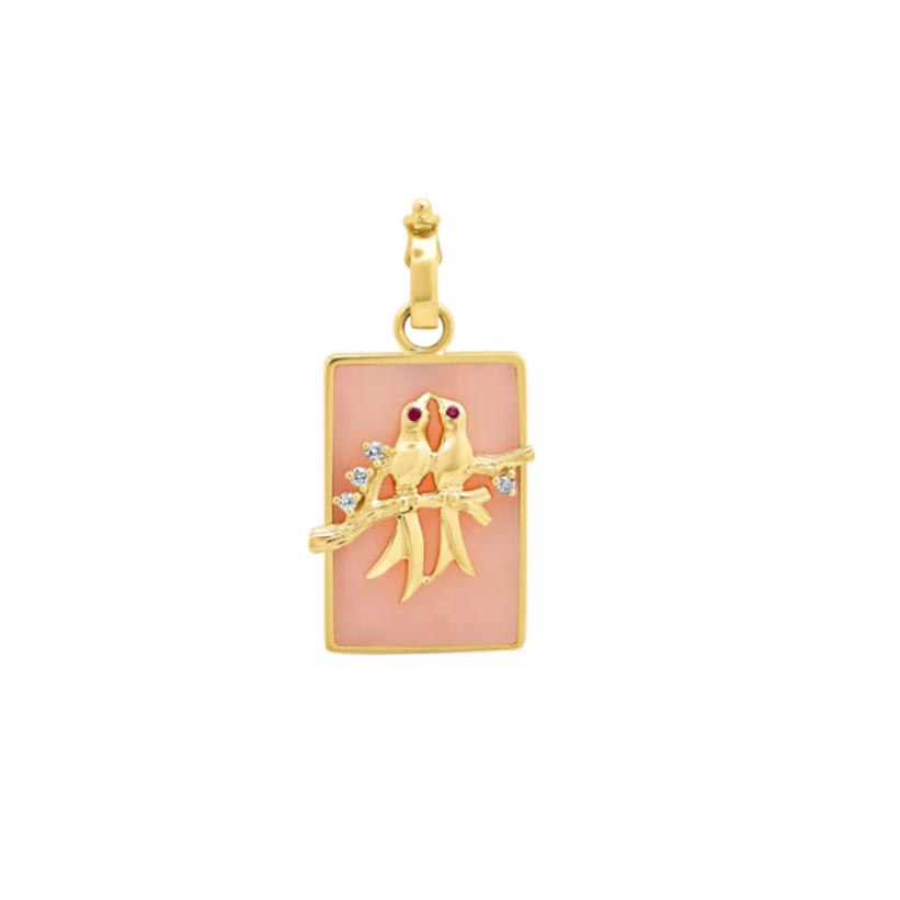 Small Lovebirds Pendant