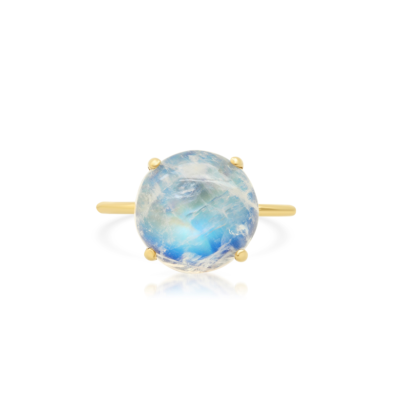 One of a Kind Gumball Gemstone Cabochon Ring