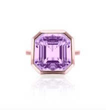 Gossip Lilac Amethyst Statement Ring