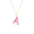Mini Letter Balloon Necklace