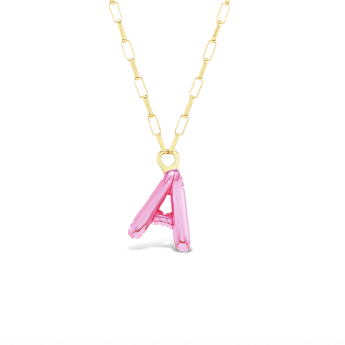 Mini Letter Balloon Necklace