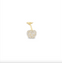 Single Diamond Cherry Stud Earring