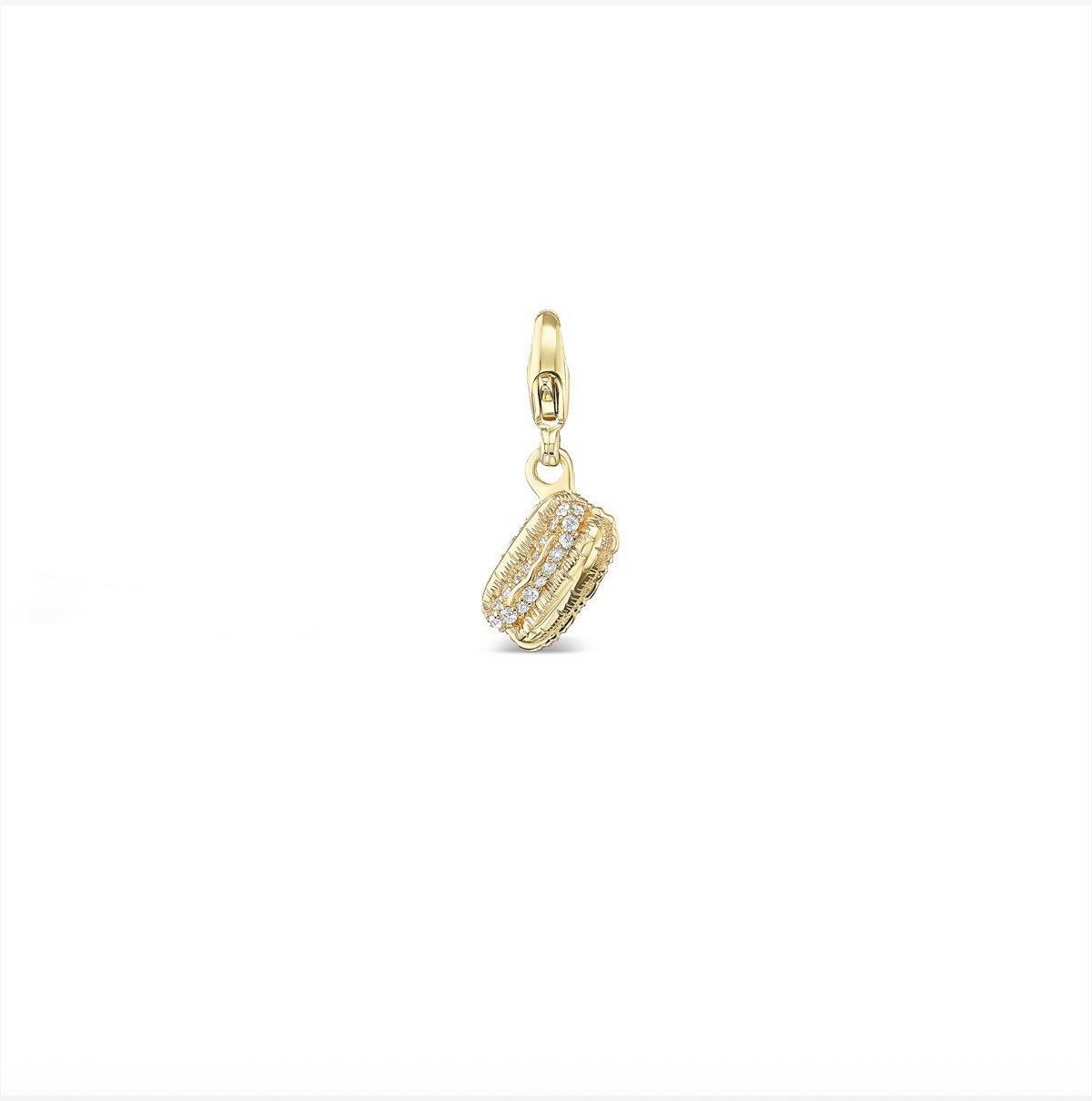 Mini Diamond Hotdog Charm