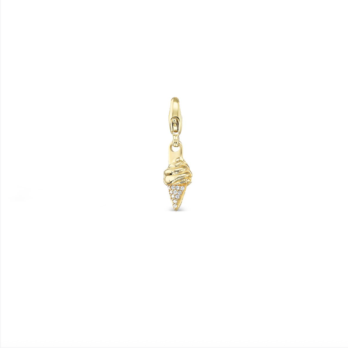 Mini Diamond Softserve Charm