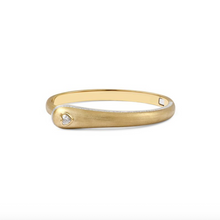 Prestige Pave Diamond or Satin Diamond Bangle Bracelet