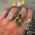 Serpent Coil Wrap Around Flip Ring