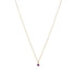 Groovy Mini Solitaire Gemstone Charm