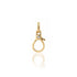 Signature Clasp with Baguette or Round Diamond Charm