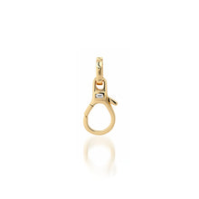 Signature Clasp with Baguette or Round Diamond Charm