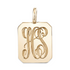 Signet Emblem Pendant