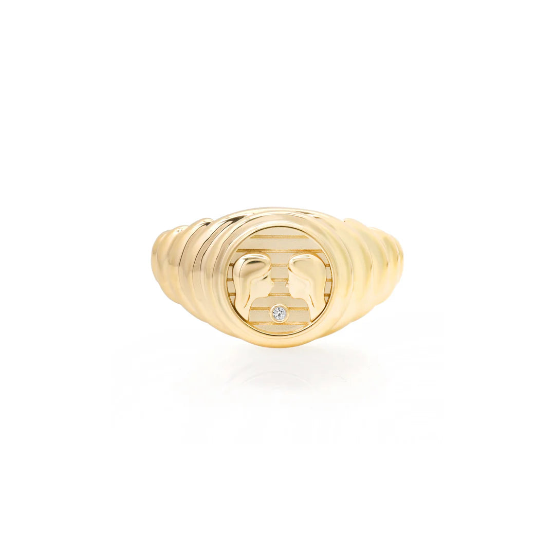Petite Zodiac Ring