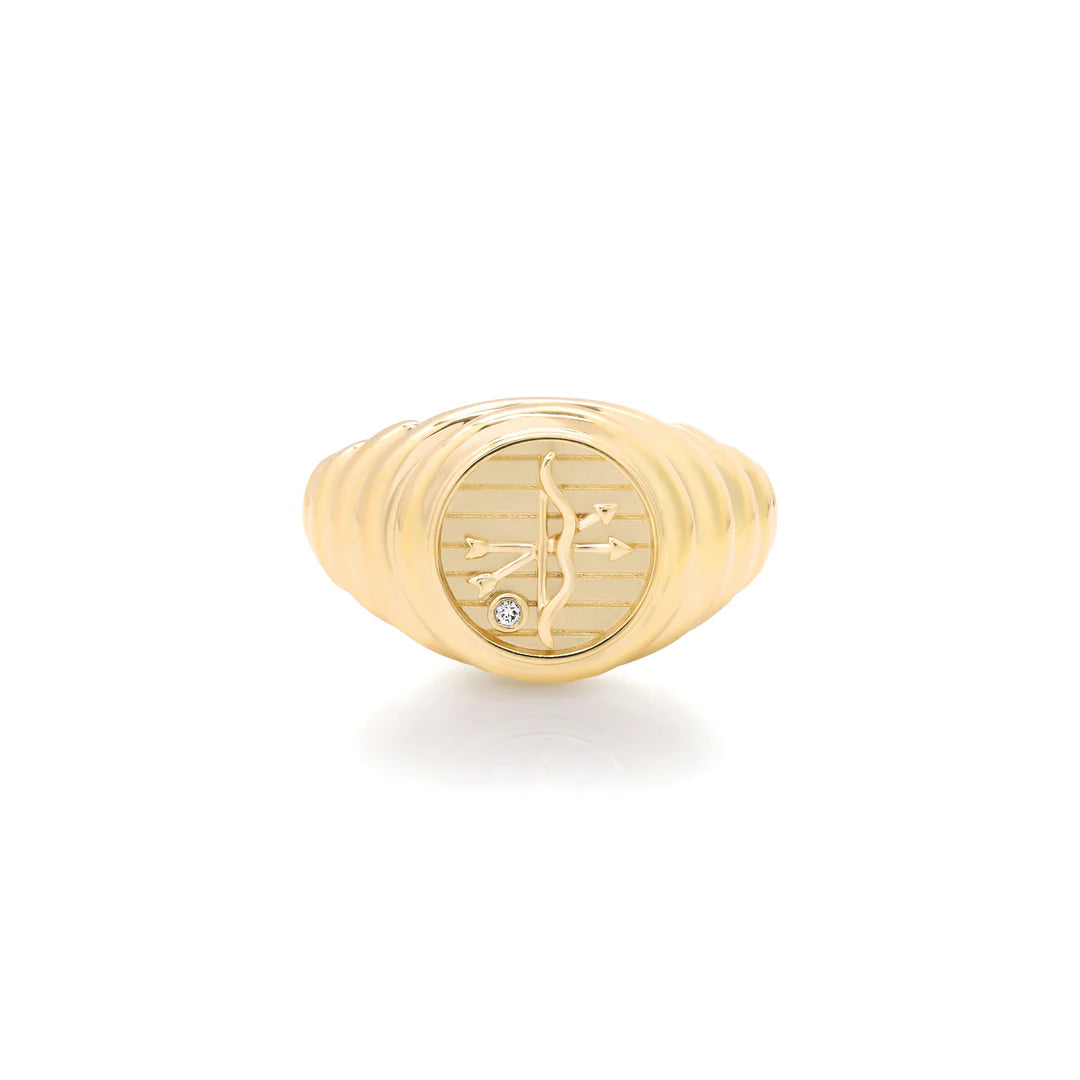 Petite Zodiac Ring