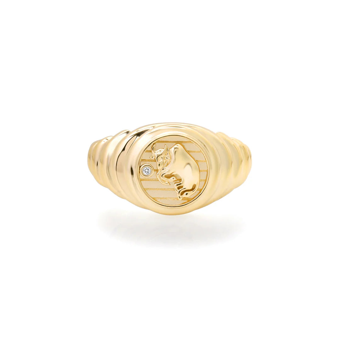 Petite Zodiac Ring