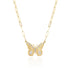 Stacey Diamond Small Butterfly Necklace