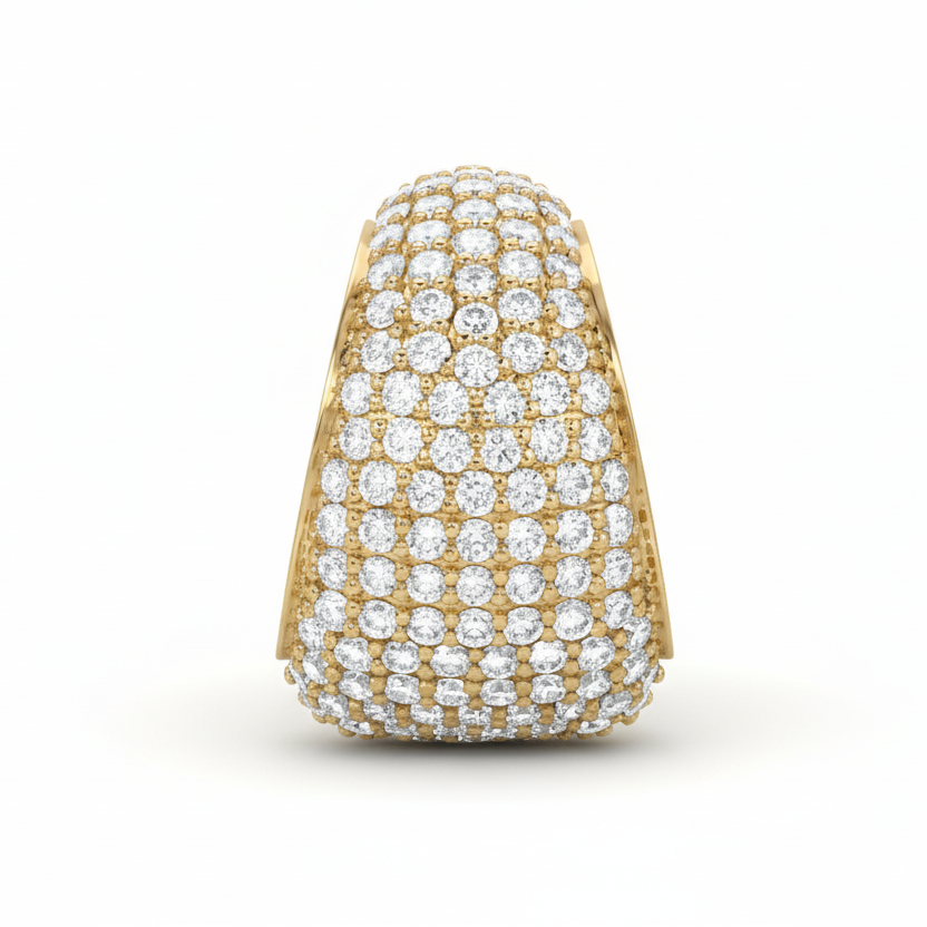 XL Stellar Lab Grown Diamond Big Bead