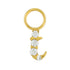 Mini Diamond Initial Charm