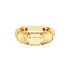 Graduated Gold Bamboo Stacking Ring