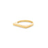 The Edge Straight Stacking Ring
