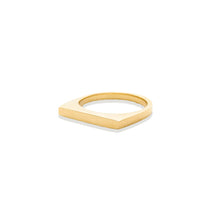 The Edge Straight Stacking Ring