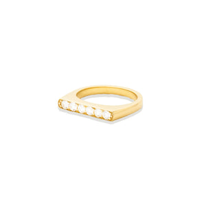 The Edge Straight Stacking Ring