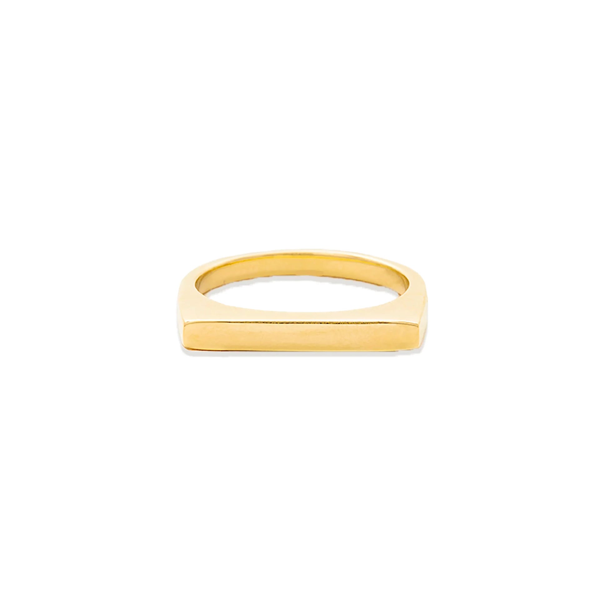The Edge Straight Stacking Ring