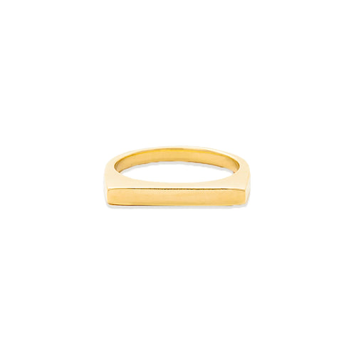 The Edge Straight Stacking Ring