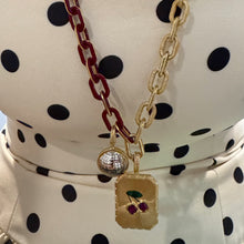 The Minnie Enamel Chain Necklace