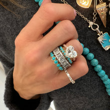 Thin In The Mix Solid Chain Necklace with Diamond Clasp