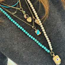 Thin In The Mix Solid Chain Necklace with Diamond Clasp