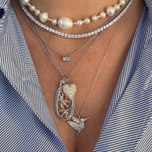 Three Tone Hummingbird Plaque Charm