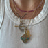 Toggle Chain Necklace withBezel Set Diamonds & Black Rhodium