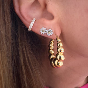 Triple Pave Diamond Ear Cuff