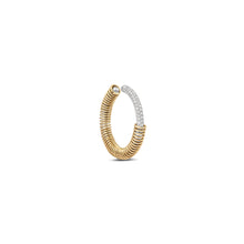 Two-Tone Pave Diamond Nano Versus Ear cuff