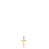 Slide-On Ribbed Cross Charm