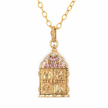 Venetian Stained Glass Door Pendant