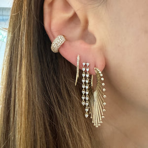 Wide Diamond Ear Cuff – Milestones by Ashleigh Bergman Wide Diamond Ear Cuff – Milestones by Ashleigh Bergman