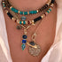Wide Gold Mesh Chain Necklace