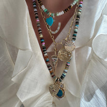 Wise Owl Opal Double Sided Locket Pendant