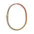 Woven Eightfold Rainbow Silk Chain Necklace