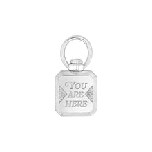 You Are Here Swivel Charm