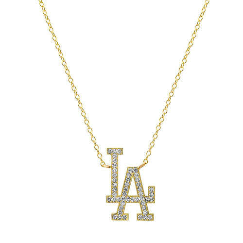 I Love LA Diamond Icon Necklace