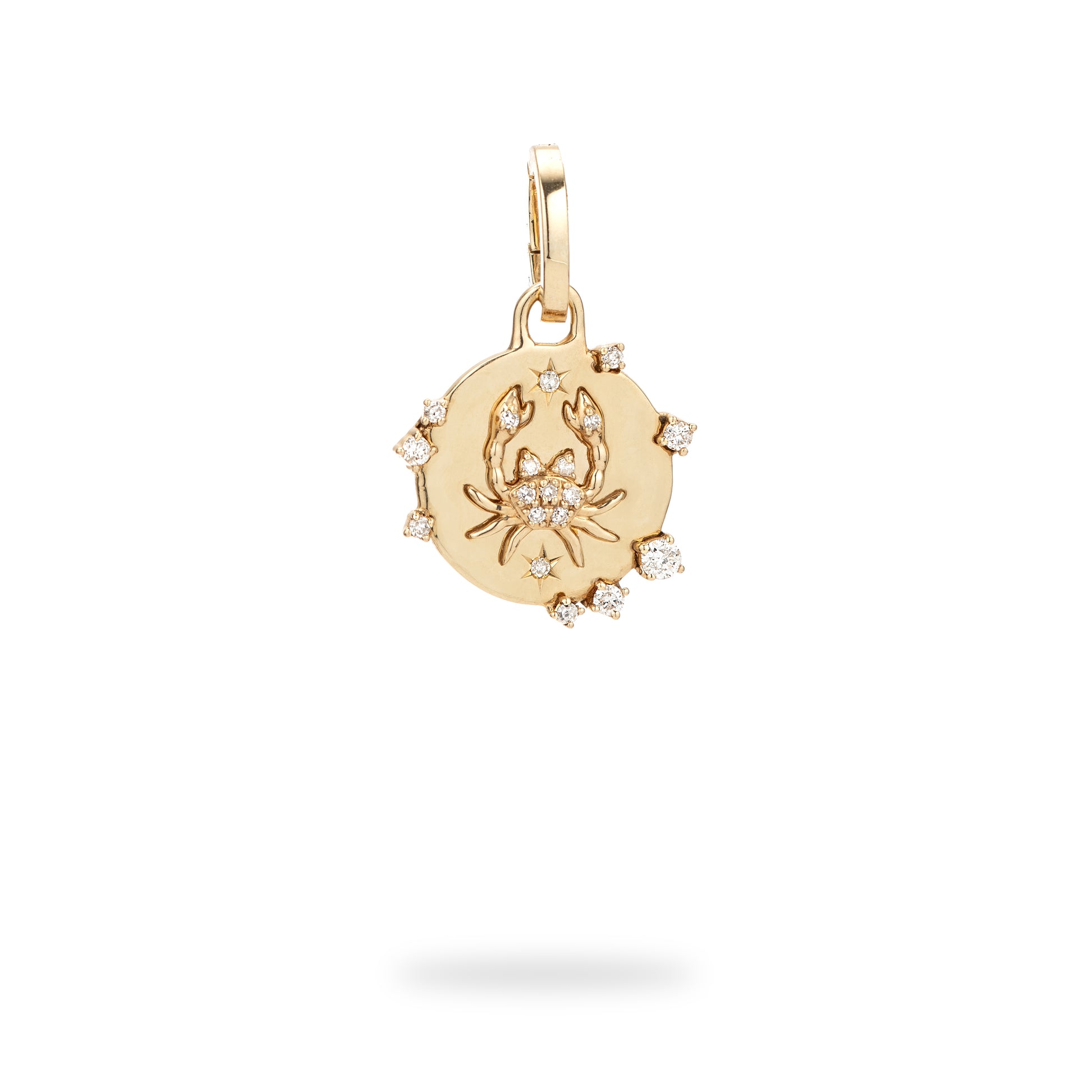 Zodiac Diamond Hinged Charm