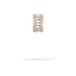 Lab Grown Diamond Full Stack Baguette Big Bead