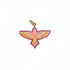 The Helena Bird Gemstone & Diamond Charm Pendant